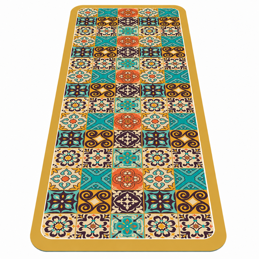 Küchenteppich | Mediterranes Patchwork