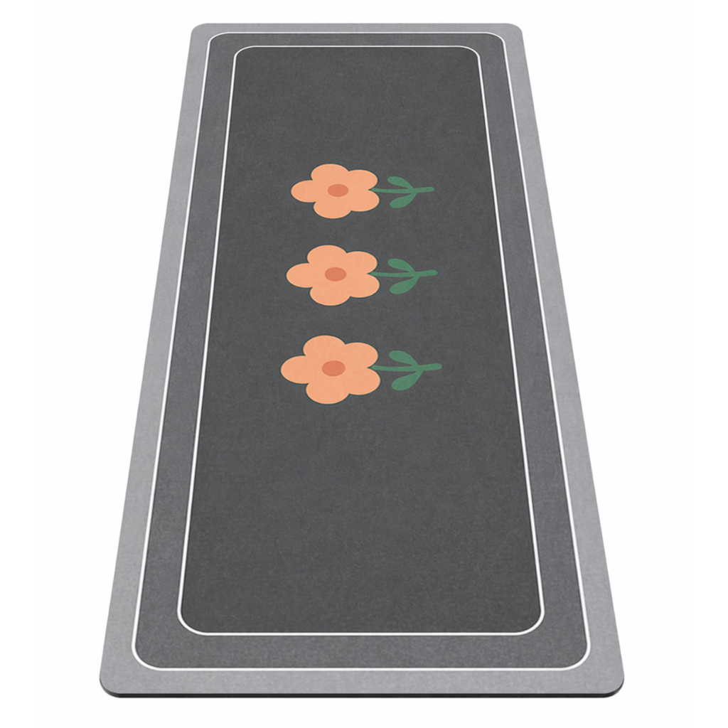 Küchenteppich | Blumenmuster